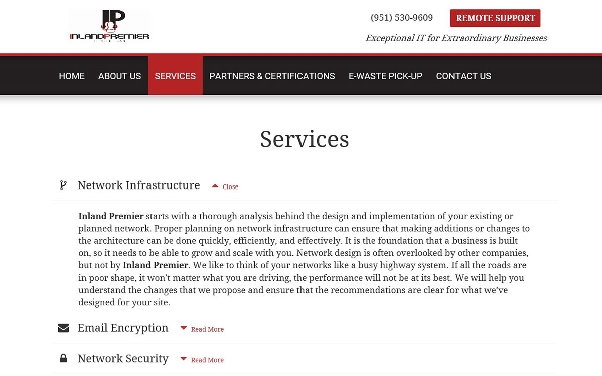 Inland Premier IT Solutions Slide 2