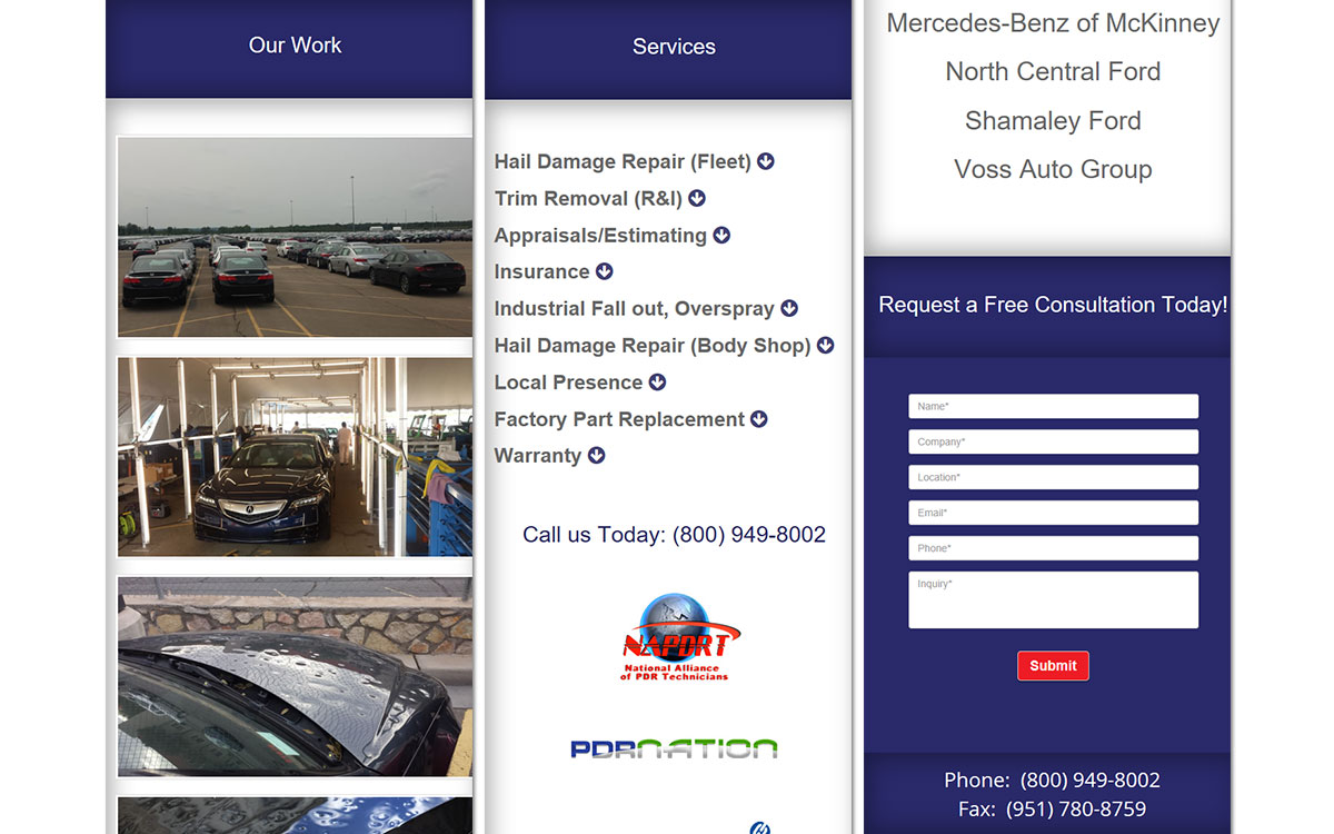 Priority Dent Repair Slide 3