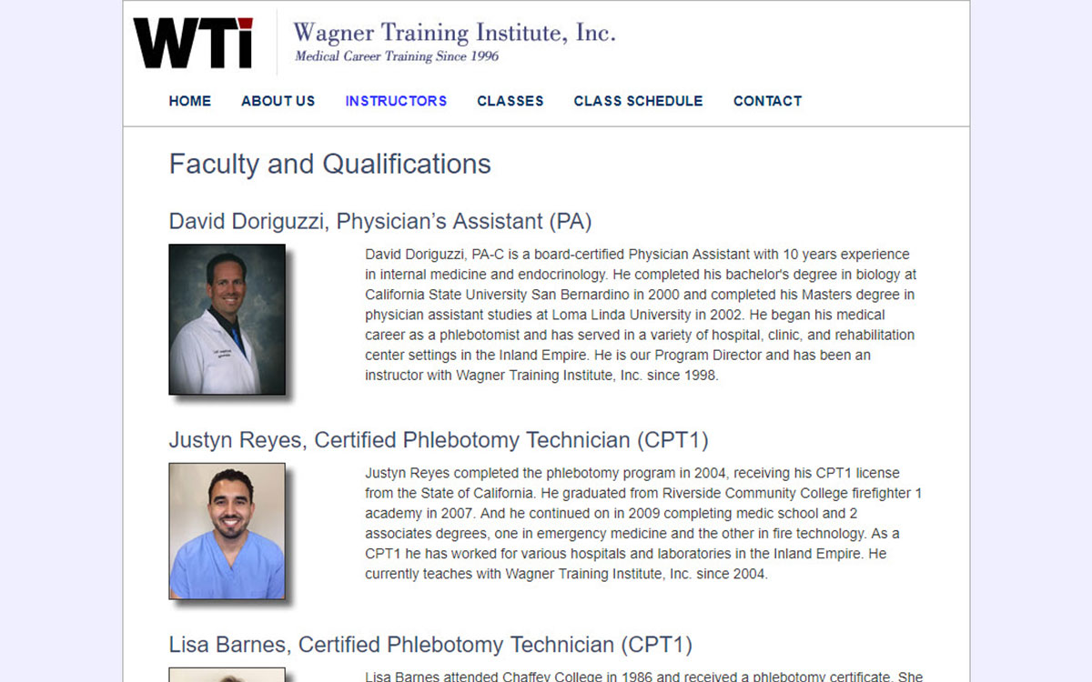 Wagner Training Institute Slide 2